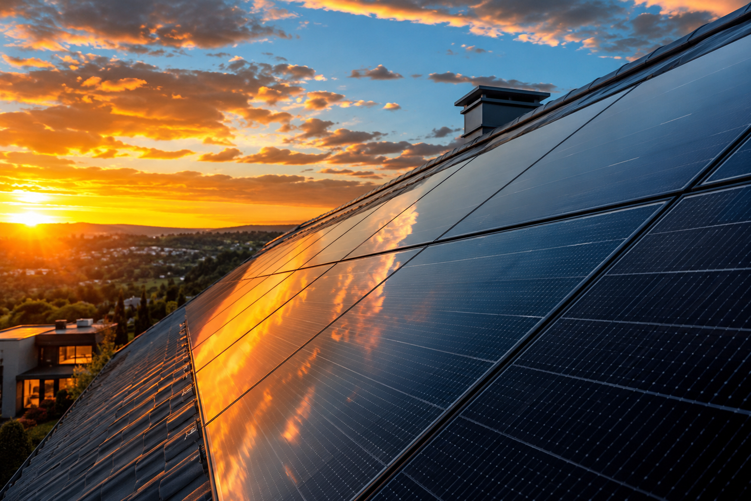 Pristine Solar Panels
